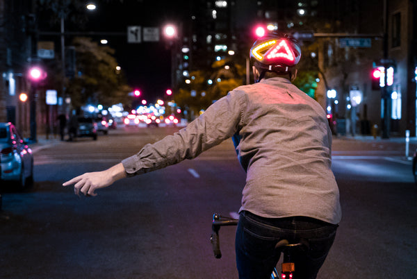 Why turn signals on helmets are better