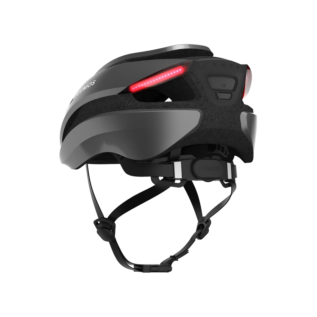 Lumos Ultra helmet | Ash Grey | Standard | Rear angled