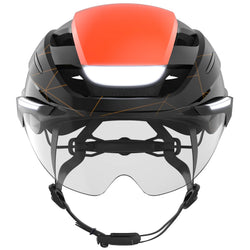 Lumos Ultra E-Bike helmet in Cinder Trail, Mips, front view