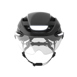 Lumos Ultra E-Bike helmet in Onyx Black, Standard, front view