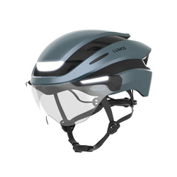 Lumos Ultra E-Bike helmet in Space Blue, Standard, front angled view