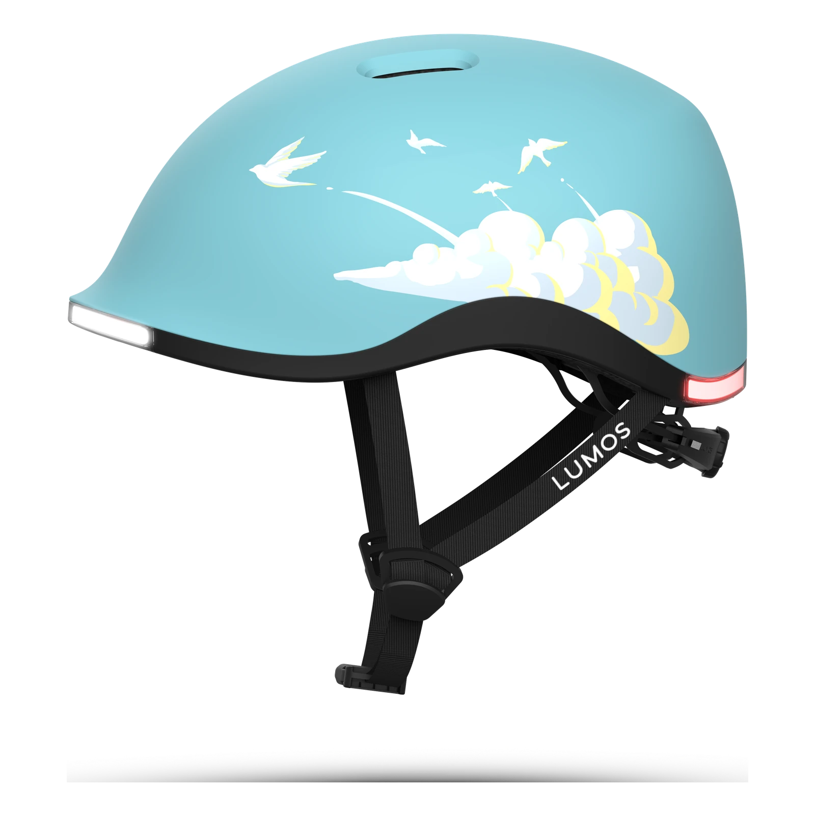 Lumos Nyxel Smart Bike Helmet — Fly High — standard